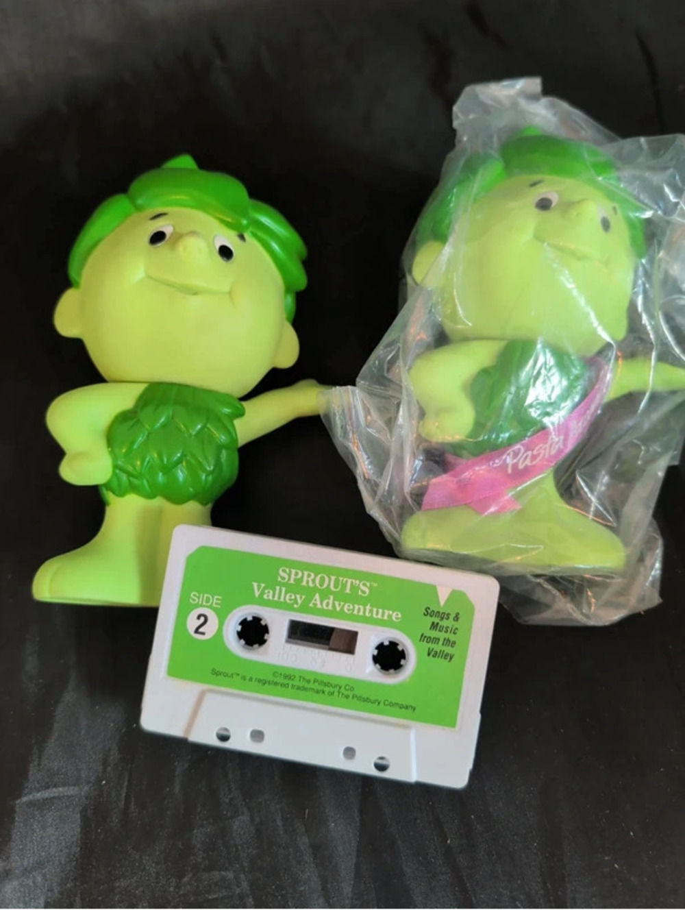 Pillsbury Green Giant vintage sprouts with tape